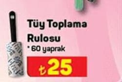 Tüy Toplama Rulosu 60 Yaprak image