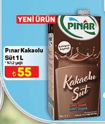 Pınar Kakaolu Süt 1 l image