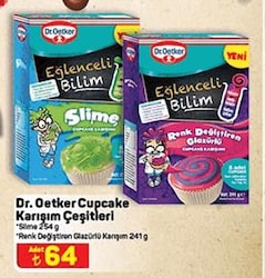 Dr.Oetker Cupcake Karışım Çeşitleri 254/241 g image