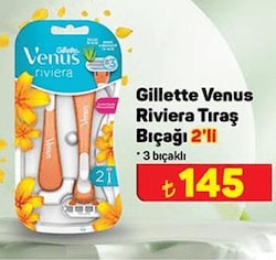 Gillette Venüs Riviera 3 Bıçaklı Tıraş Bıçağı 2'li image