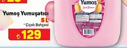 Yumoş Çiçek Bahçesi Yumuşatıcı 5 L image