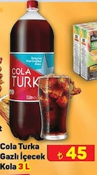 Cola Turka Gazlı İçeçek Kola 3 L image