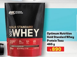 Optimum Nutrition Gold Standard Whey Protein Tozu 465 g image