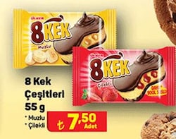 Ülker 8 Kek Çeşitleri 55 g image