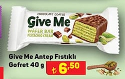 Give Me Antep Fıstıklı Gofret 40 g image