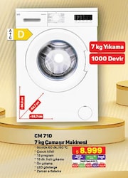 Seg CM 710 7 kg Çamaşır Makinesi image