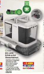 Kiwi KCC-4318 Koltuk ve Halı Yıkama Makinesi image