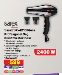 Sarex SR-4210 Fiona Profesyonel Saç Kurutma Makinesi image