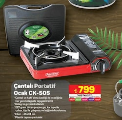 Orcamp CK-505 Çantalı Portatif image