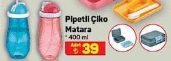 Pipetli Çiko Matara 400 ml image