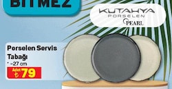 Kütahya Porselen Servis Tabağı 27 cm image