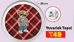 Yuvarlak Tepsi 38 cm image