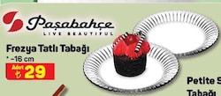 Paşabahçe Frezya Tatlı Tabağı 16 cm image