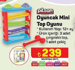 Pilsan Oyuncak Mini Top Oyunu image