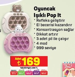 Işıklı Top It Oyuncak image