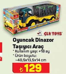 Çlk Toys Oyuncak Dinazor Taşıyıcı Araç image