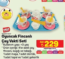Birlik Oyuncak Fincanlı Çay Vakti Seti image