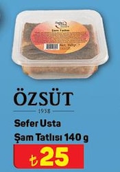 Özsüt Şeker Usta Şam Tatlısı 140 g image