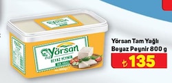 Yörsan Tam Yağlı Beyaz Peynir 800 g image