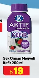 Sek Orman Meyveli Kefir 250 ml image