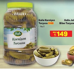 Galle Kornişon Turşusu 3 kg image