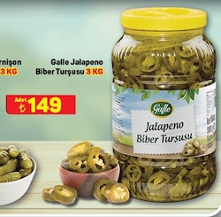 Galle Jalepeno Biber Turşusu 3 kg image