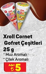 Xroll Cornet Gofret Çeşitleri 25 g image