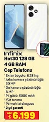 İnfinix Hot30 128 GB 4 GB Ram Cep Telefonu image