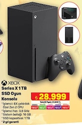 Xbox Series X 1TB SSD Oyun Konsolu image