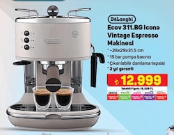 Delonghi Ecov 311.BG Icona Vintage Espresso Makinesi image