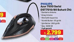 Azur 7500 Serisi DST7510/80 Buharlı Ütü image