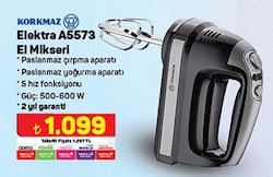 Korkmaz Elektra A5573 El Mikseri image