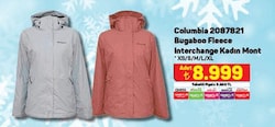 Columbia 2087821 Bugaboo Fleece Interchange Kadın Mont image