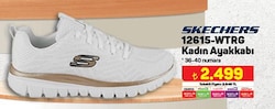 Skechers 12615-WTRG Kadın Ayakkabı image