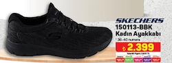 Skechers 150113-BBK Kadın Ayakkabı image