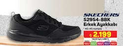 Skechers 52954-BBK Erkek Ayakkabı image