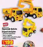 Oyuncak Şehrin İnşaat Araçları image