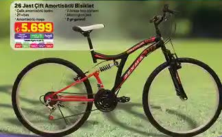 26 Jant Çift Amortisörlü Bisiklet image