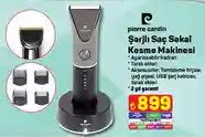 Pierre Cardin Şarjlı Saç Sakal Kesme Makinesi image