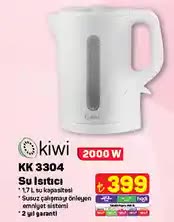 Kiwi KK 3304 Su Isıtıcı image