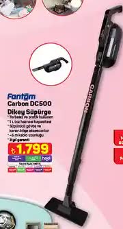 Carbon Fantom DC500 Dikey Süpürge image