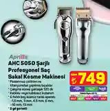 Aprilla AHC 5050 Şarjlı Profesyonel Saç Sakal Kesme Makinesi image