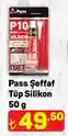 P10 Pass Şeffaf Tüp Silikon 50 g image