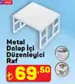 Metal Dolap İçi Düzenleyici Raf image