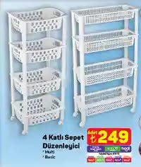 4 Katlı Sepet Düzenleyici image