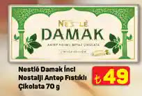 Nestle Damak İnci Nostalji Antep Fıstıklı Çikolata 70 g image