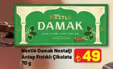 Nestlé Damak Nostalji Antep Fıstıklı Çikolata 70 g image