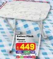 Katlanır Piknik Masası image