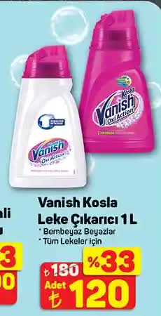 Vanish Kosla Leke Çıkarıcı 1L image