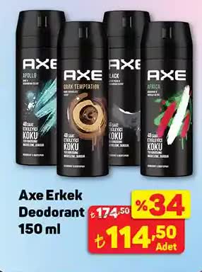 Axe Erkek Deodorant 150 ml image